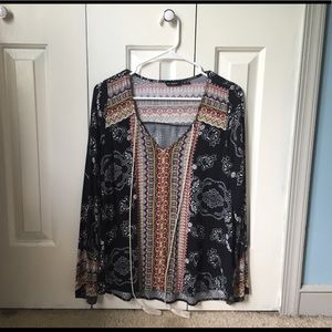 Blu Pepper Tribal Shirt